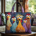 Cinq Poules - Sac Tote Coloré