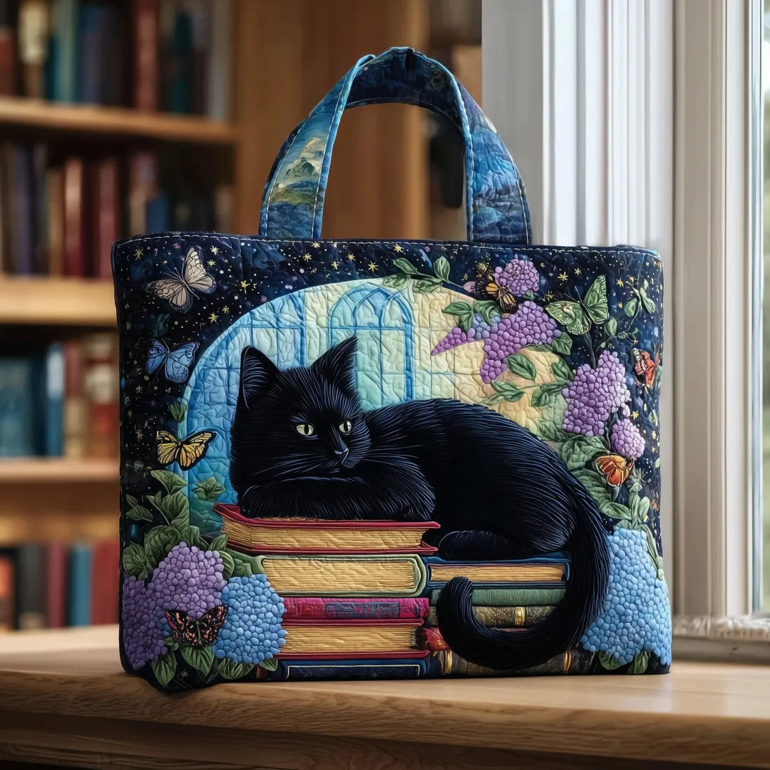 Chat Noir - Sac Tote Matelassé
