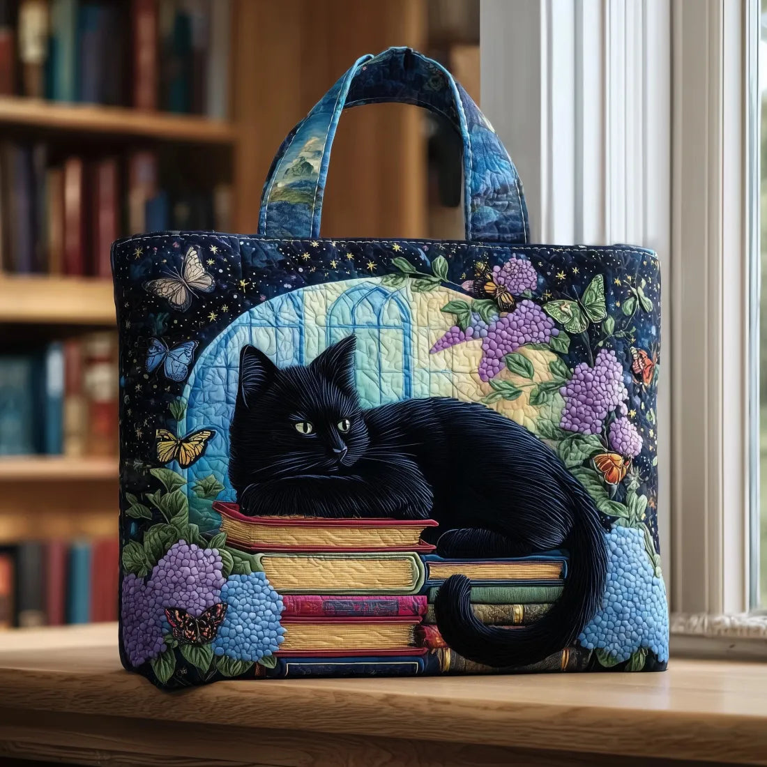 Chat Noir - Sac Tote Matelassé