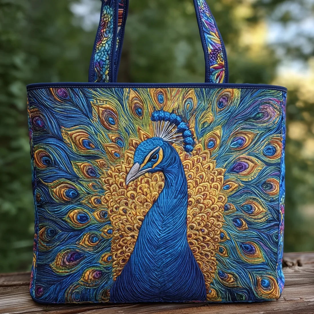 Paon - Sac Tote Matelassé Éclatant