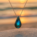 Collier Lagoa de Labradorite