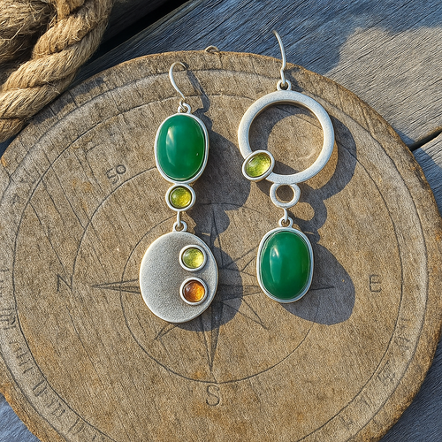 Boucles d'oreilles Silver Drop Sabrina