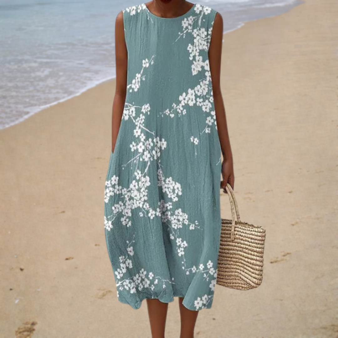 Ursule - Robe d’Été Confortable Sans Manches