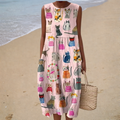 Océane - Robe d’Été Confortable Sans Manches