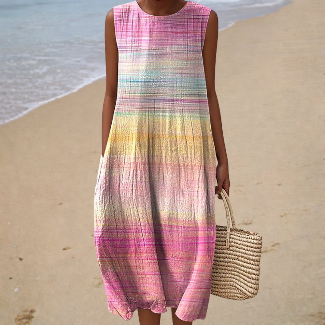 Esmée - Robe d’Été Confortable Sans Manches
