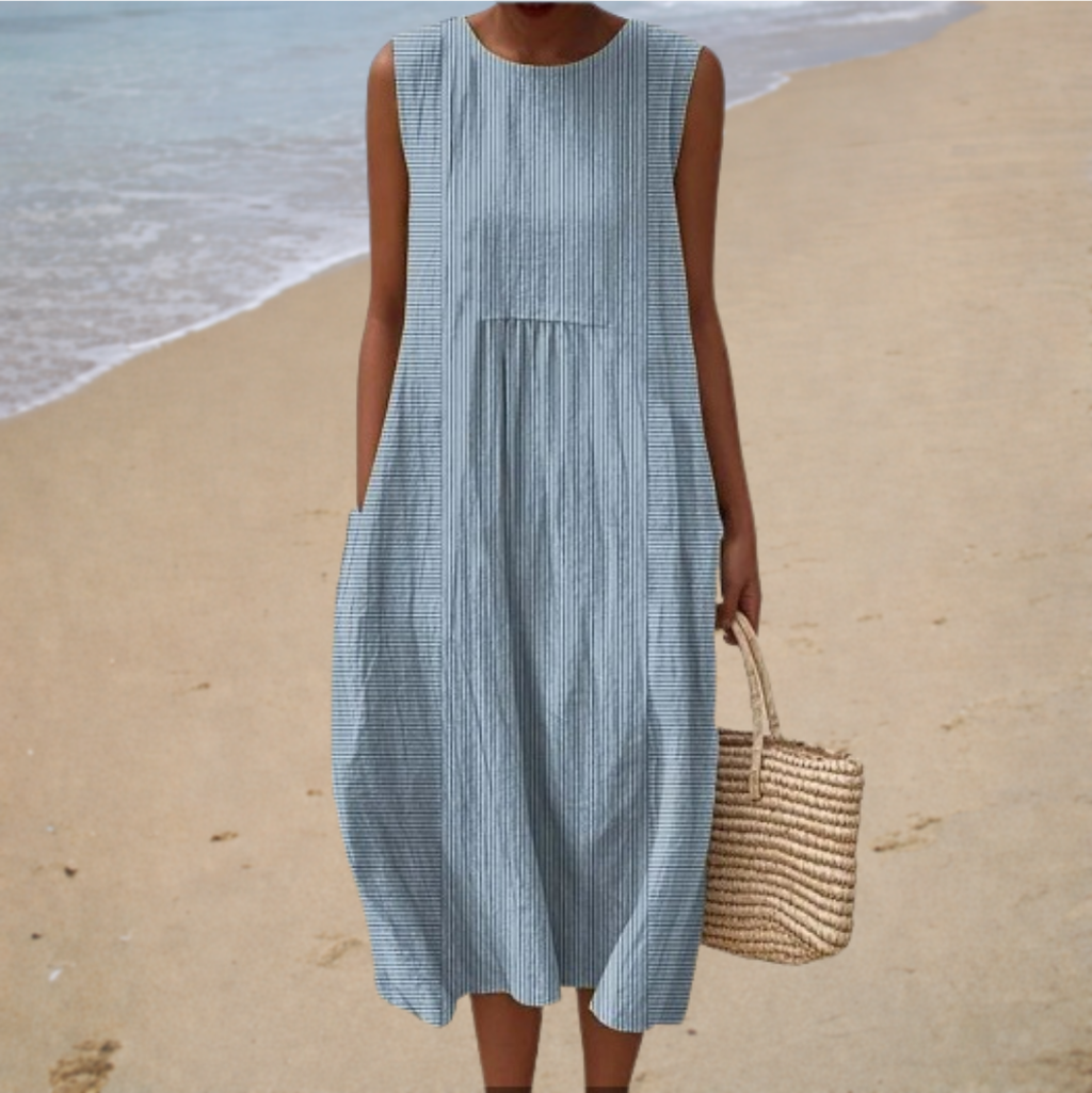 Enzo - Robe d’Été Confortable Sans Manches