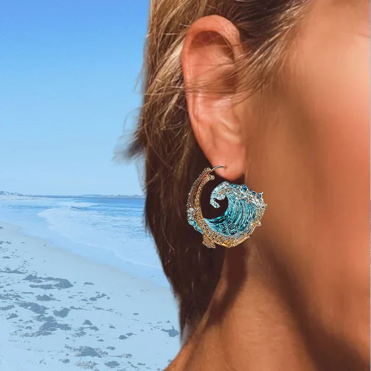 Boucles d'oreilles Serment de l'Océan
