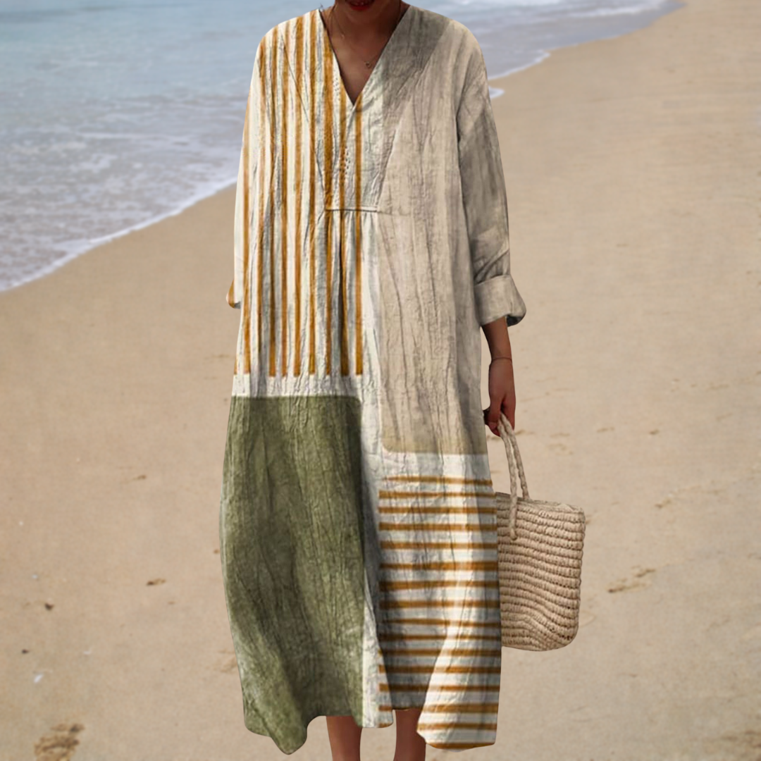 Tess - Robe d’Été Imprimée Flatteuse
