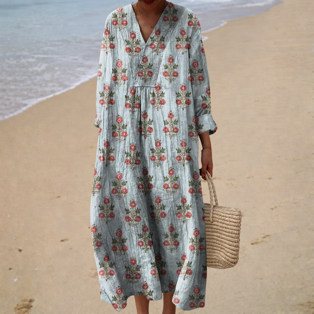 Chloé - Robe d’Été Imprimée Flatteuse