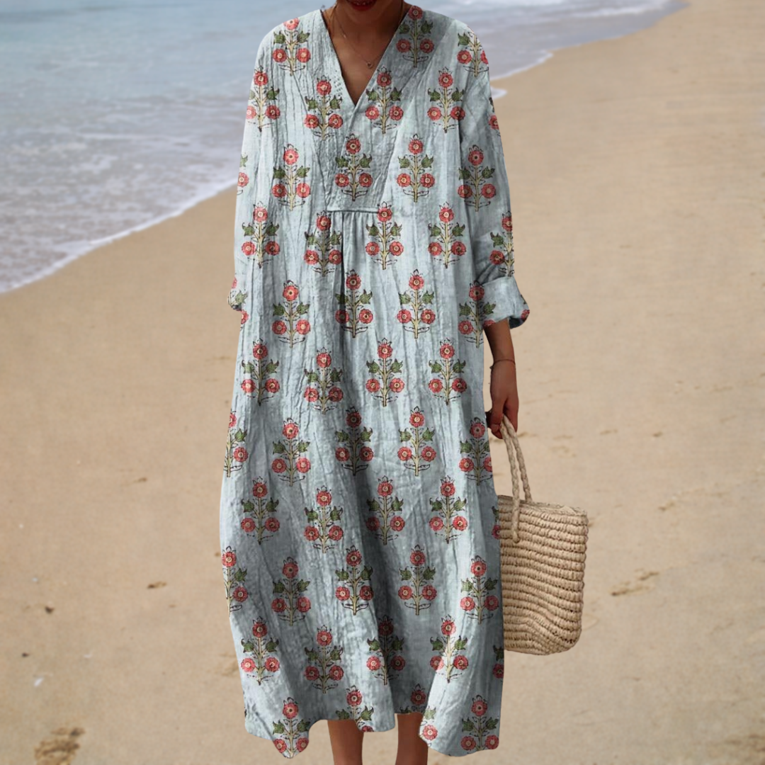 Chloé - Robe d’Été Imprimée Flatteuse
