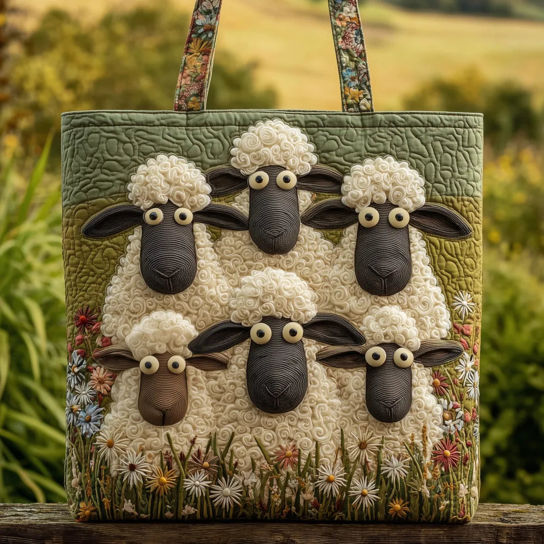 Vingt Moutons - Sac Fourre-Tout Matelassé