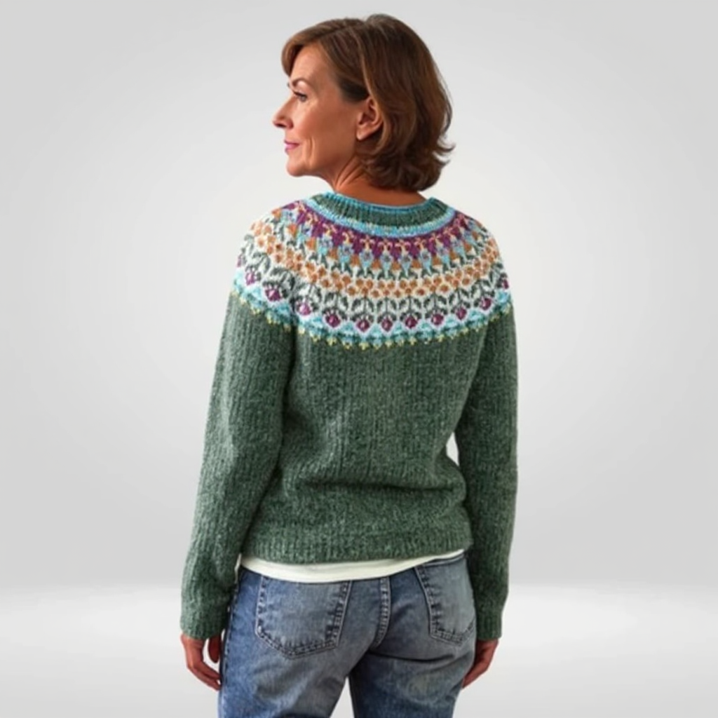 Abigail | Pull vintage islandais