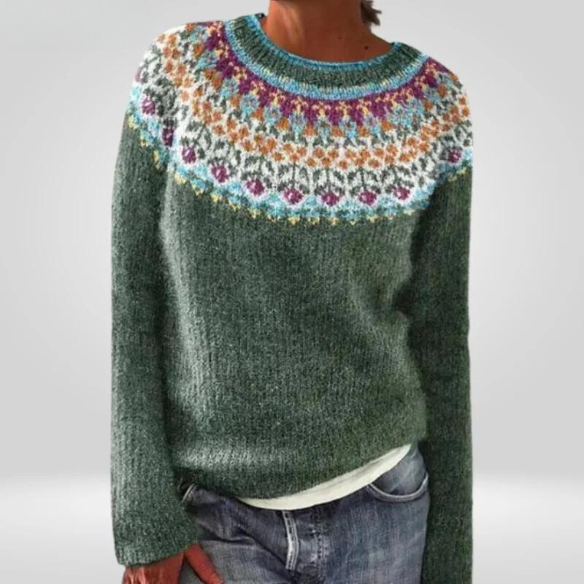 Abigail | Pull vintage islandais