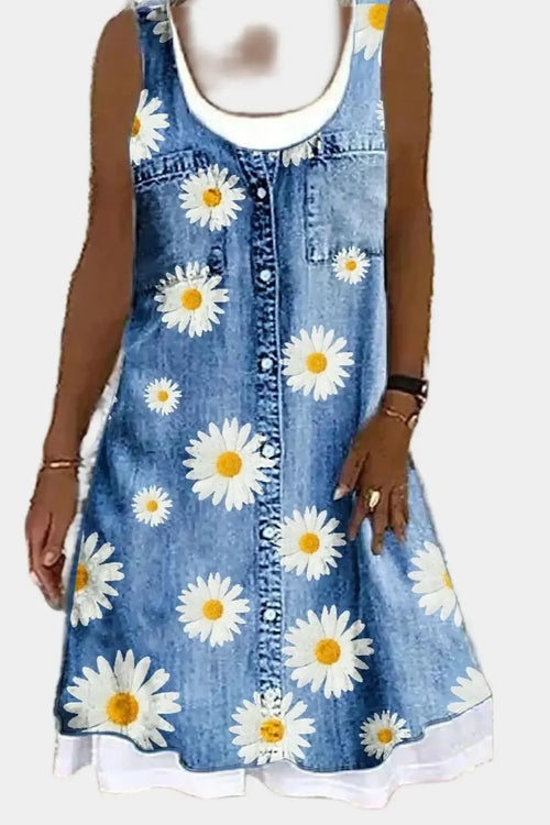 Agnes | Robe en Denim