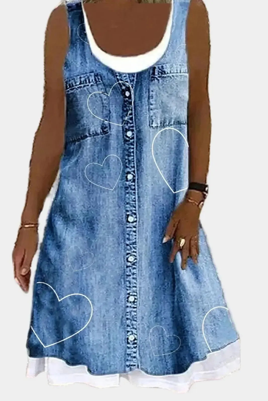 Agnes | Robe en Denim