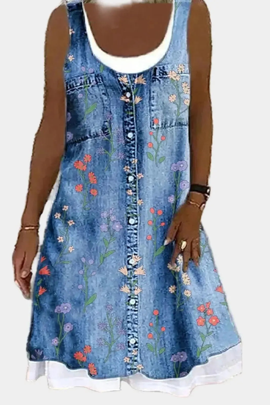 Agnes | Robe en Denim
