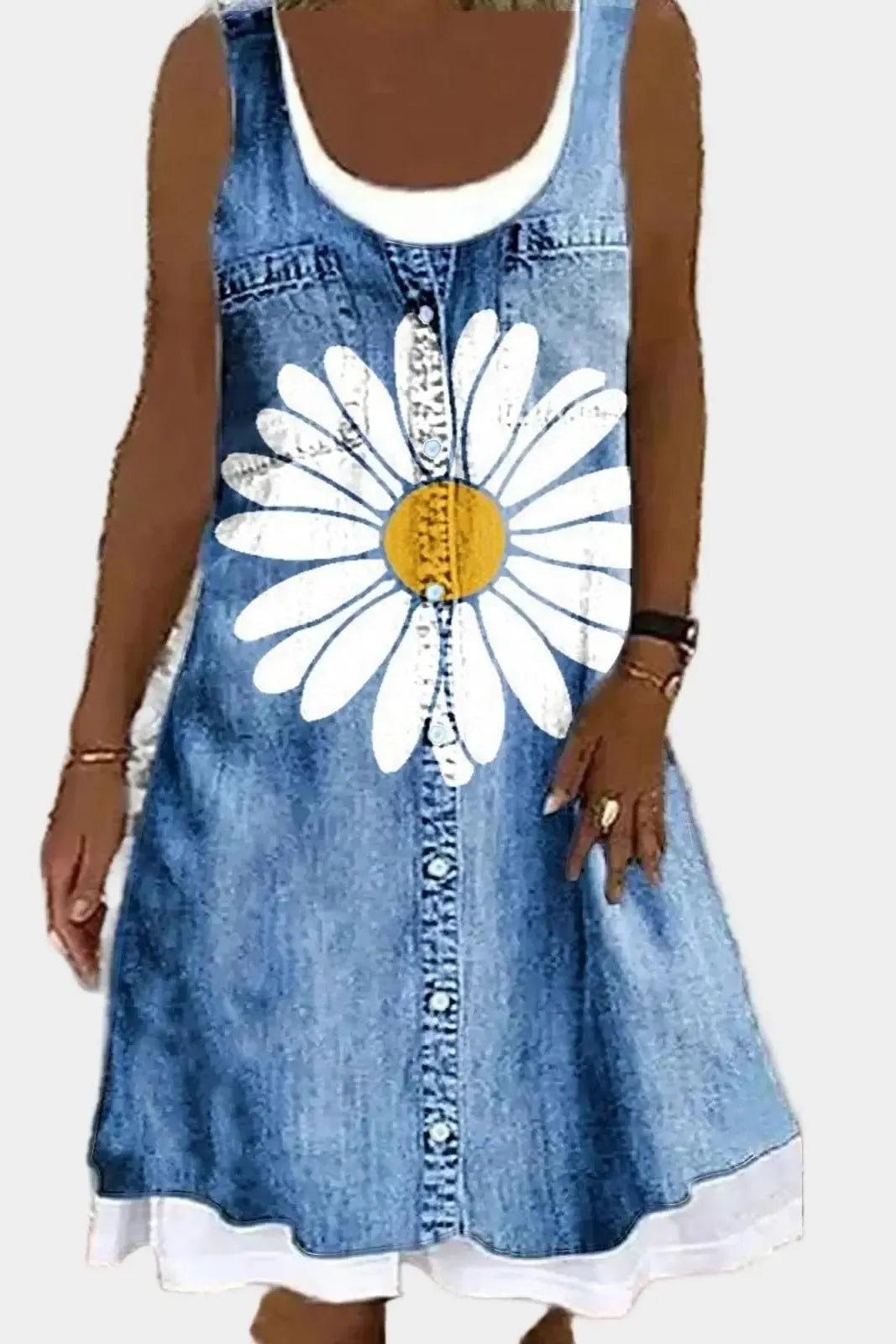 Agnes | Robe en Denim