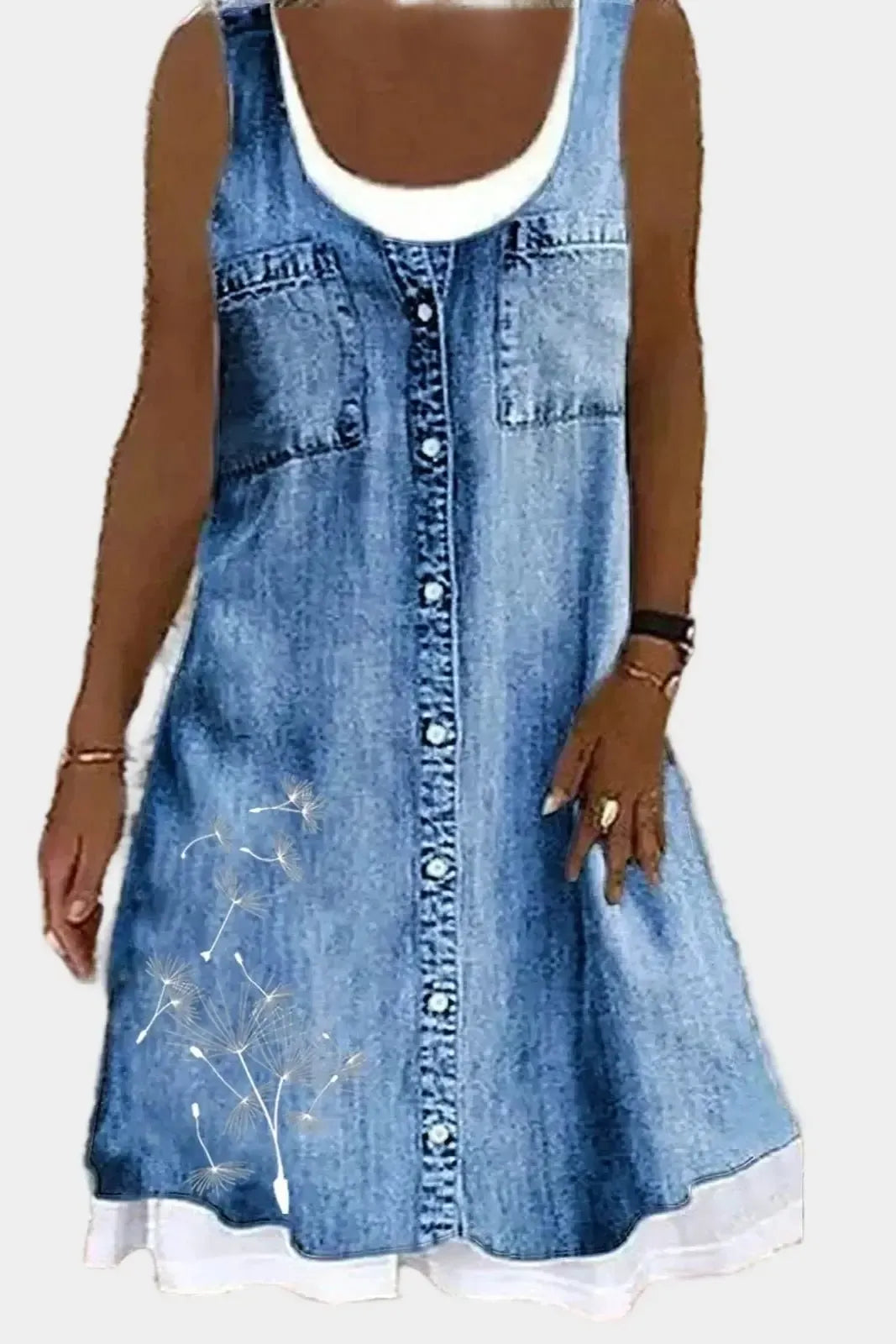 Agnes | Robe en Denim