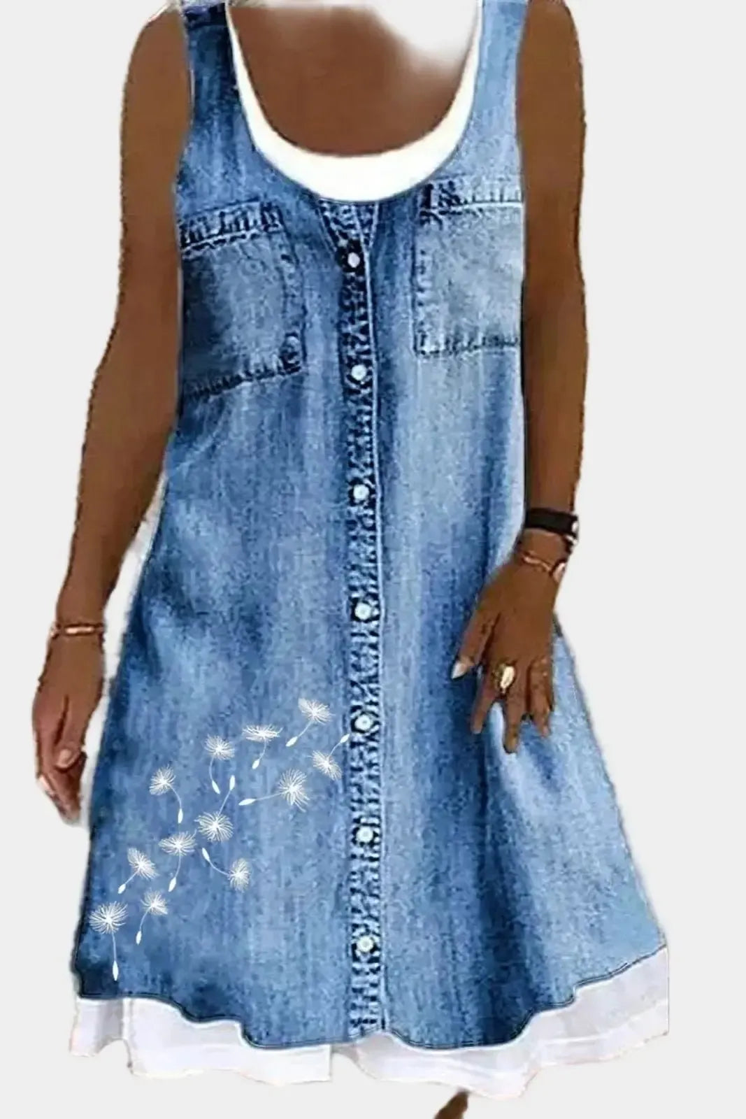 Agnes | Robe en Denim