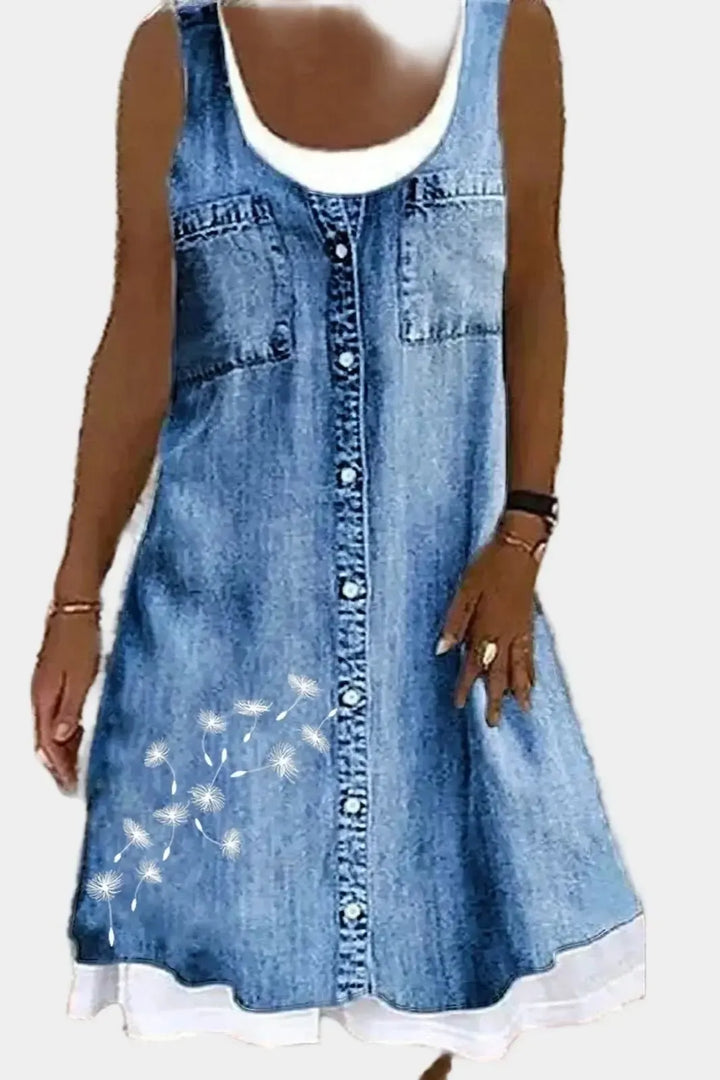 Agnes | Robe en Denim