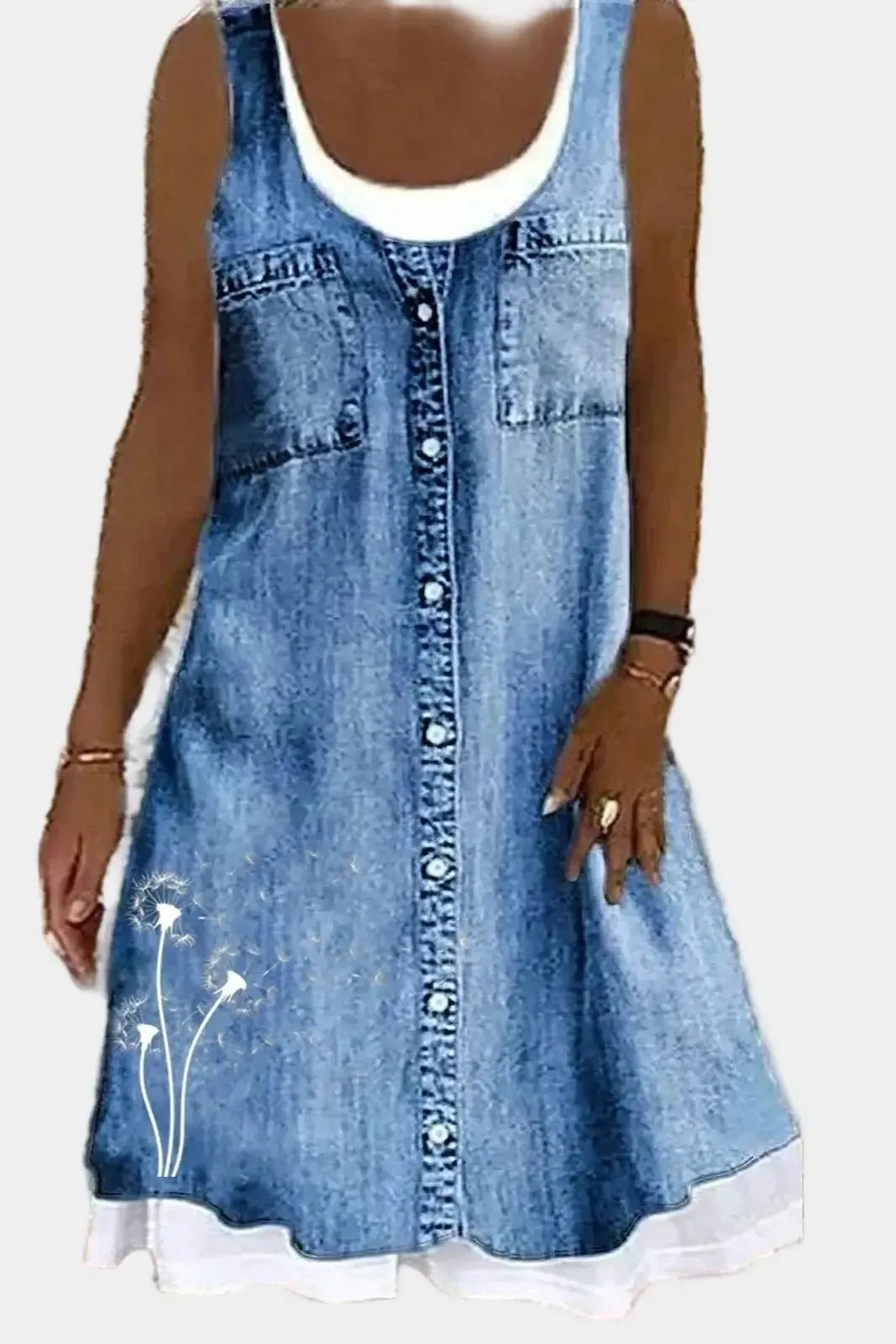 Agnes | Robe en Denim
