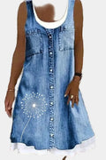 Agnes | Robe en Denim