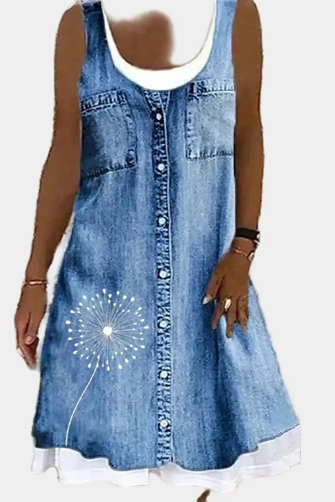 Agnes | Robe en Denim