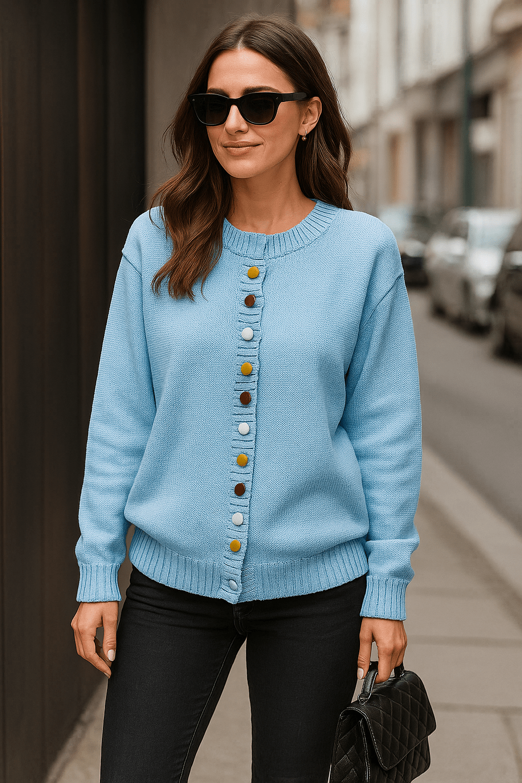 Agnes | Cardigan intemporel
