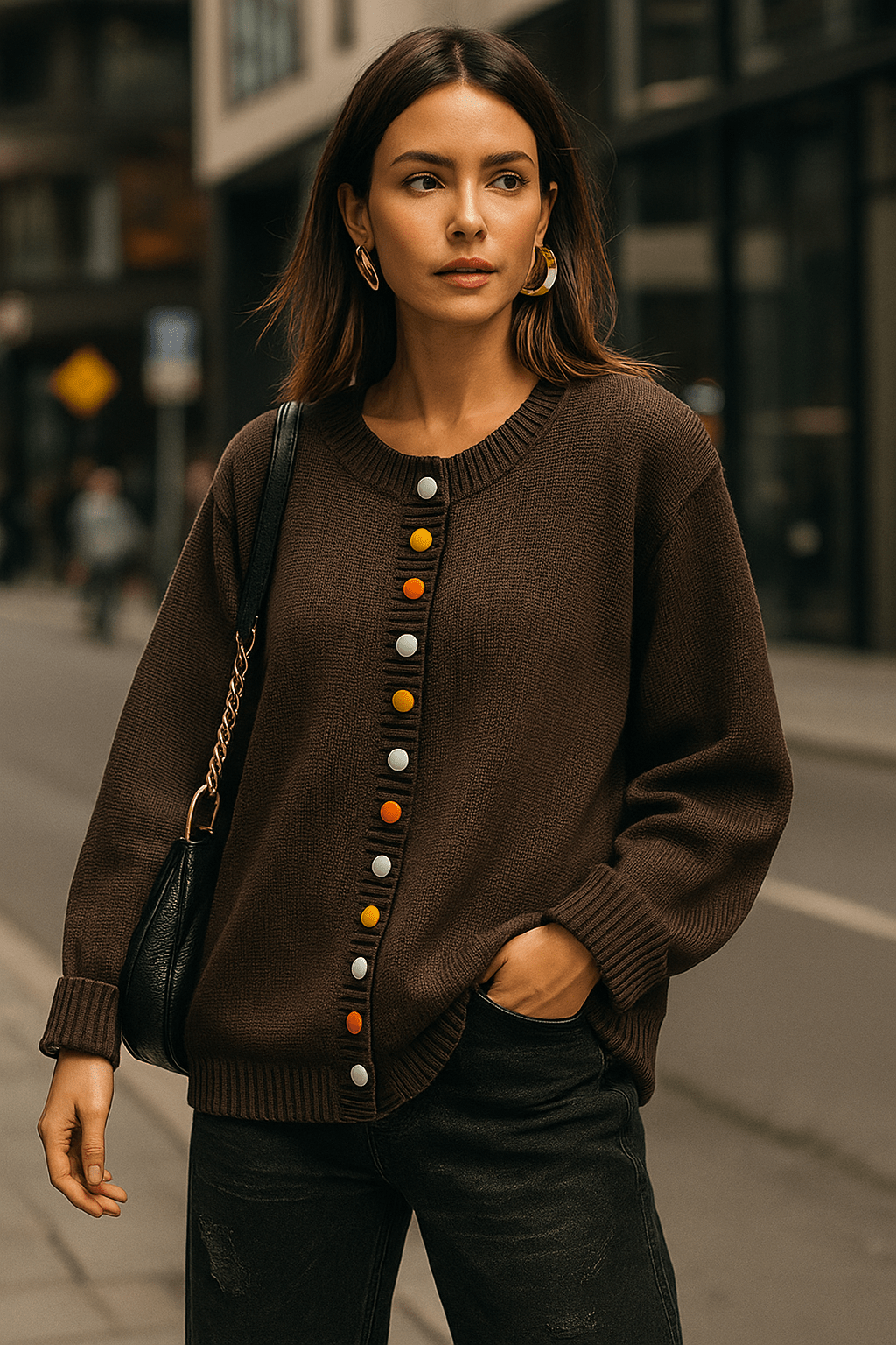 Agnes | Cardigan intemporel