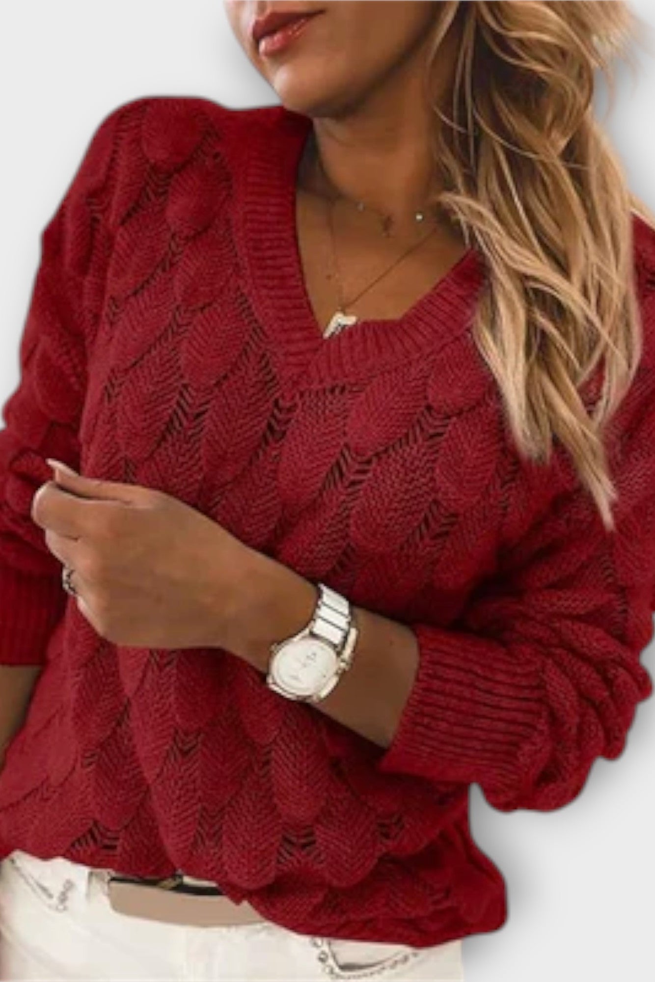 Agnes | Pull en V