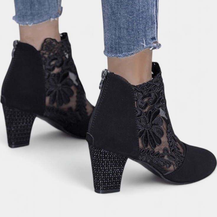 Alaine | Talons à fleurs