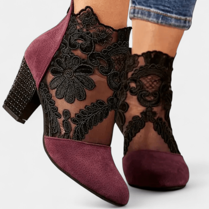 Alaine | Talons à fleurs