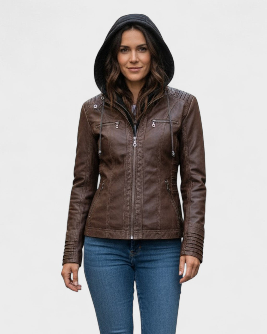 Alberte™ | Veste en cuir