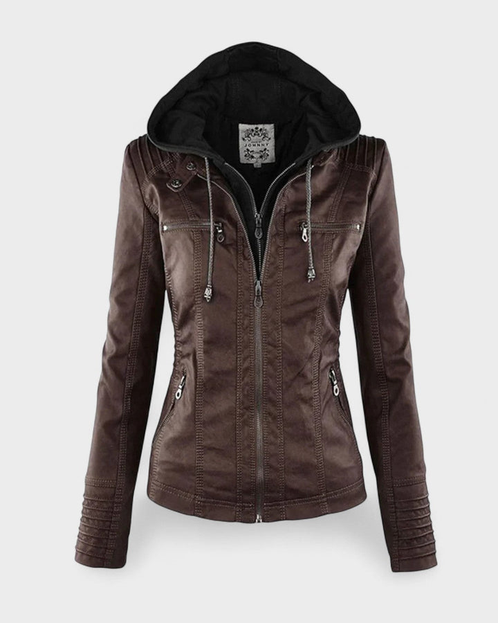 Alberte™ | Veste en cuir