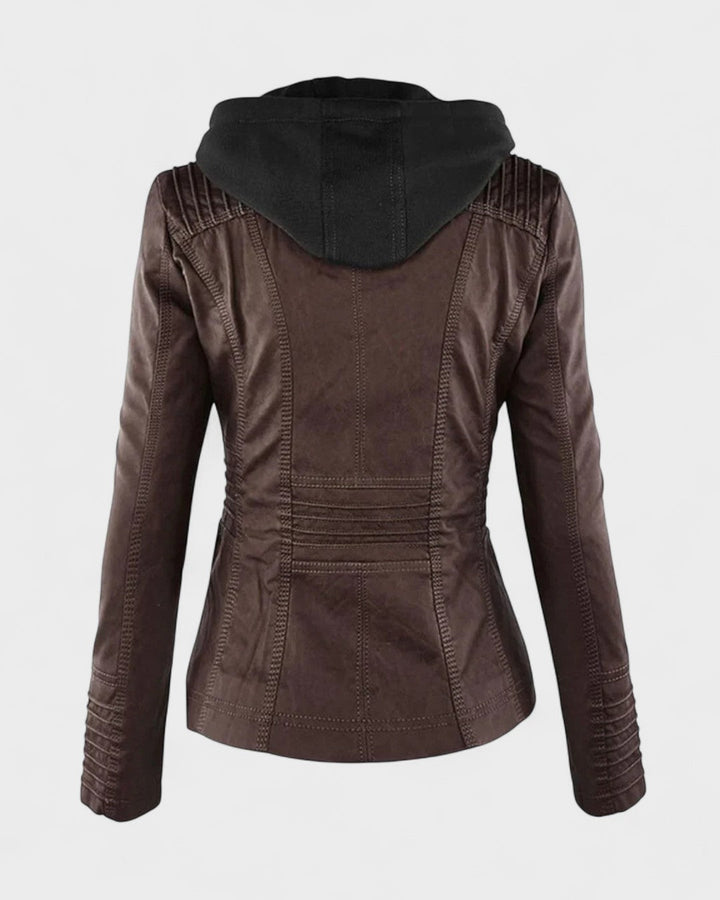 Alberte™ | Veste en cuir