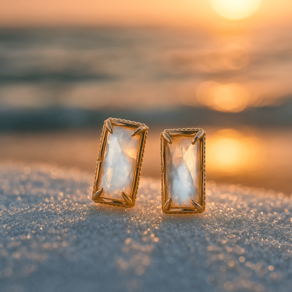 Albertha | Boucles d'oreilles plaquées en or