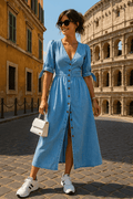 Alma | Robe en denim