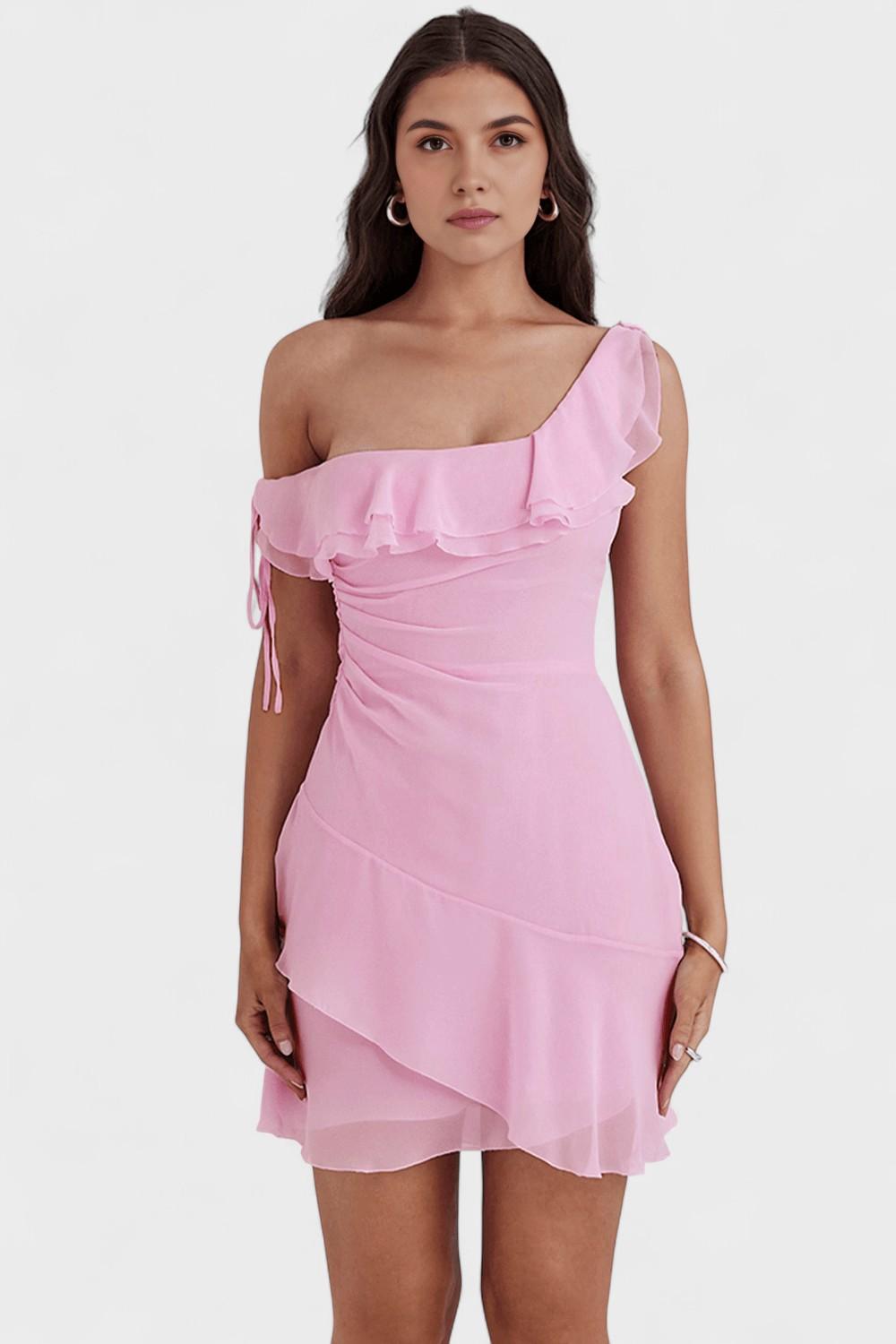 Alyssa | Robe Minidress