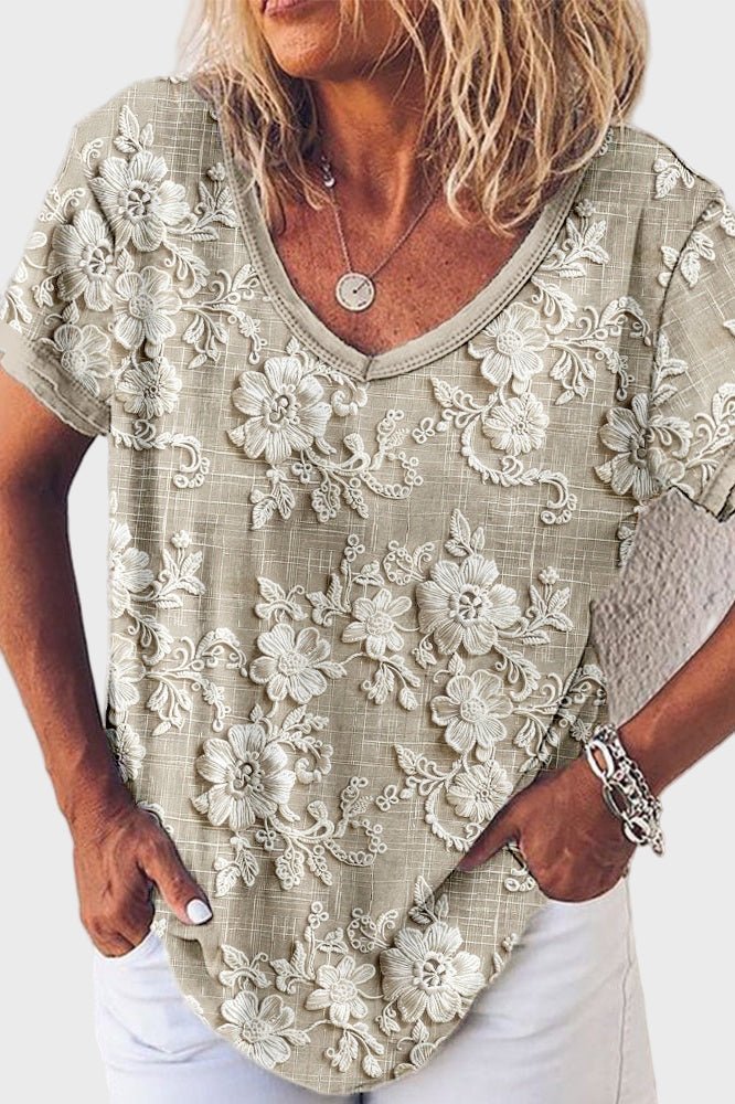 Andrea | Blouse romantique