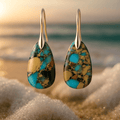 Anette | Boucles d'Oreilles en Turquoise