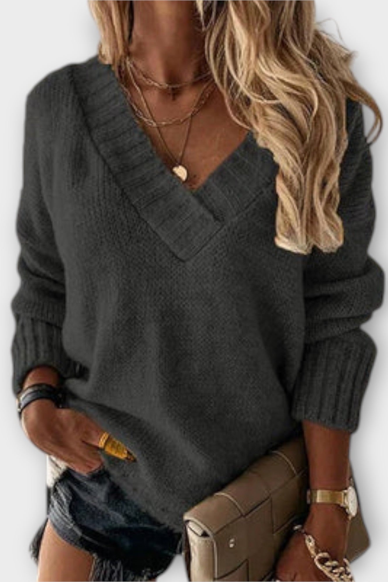 Anette | Pull en V