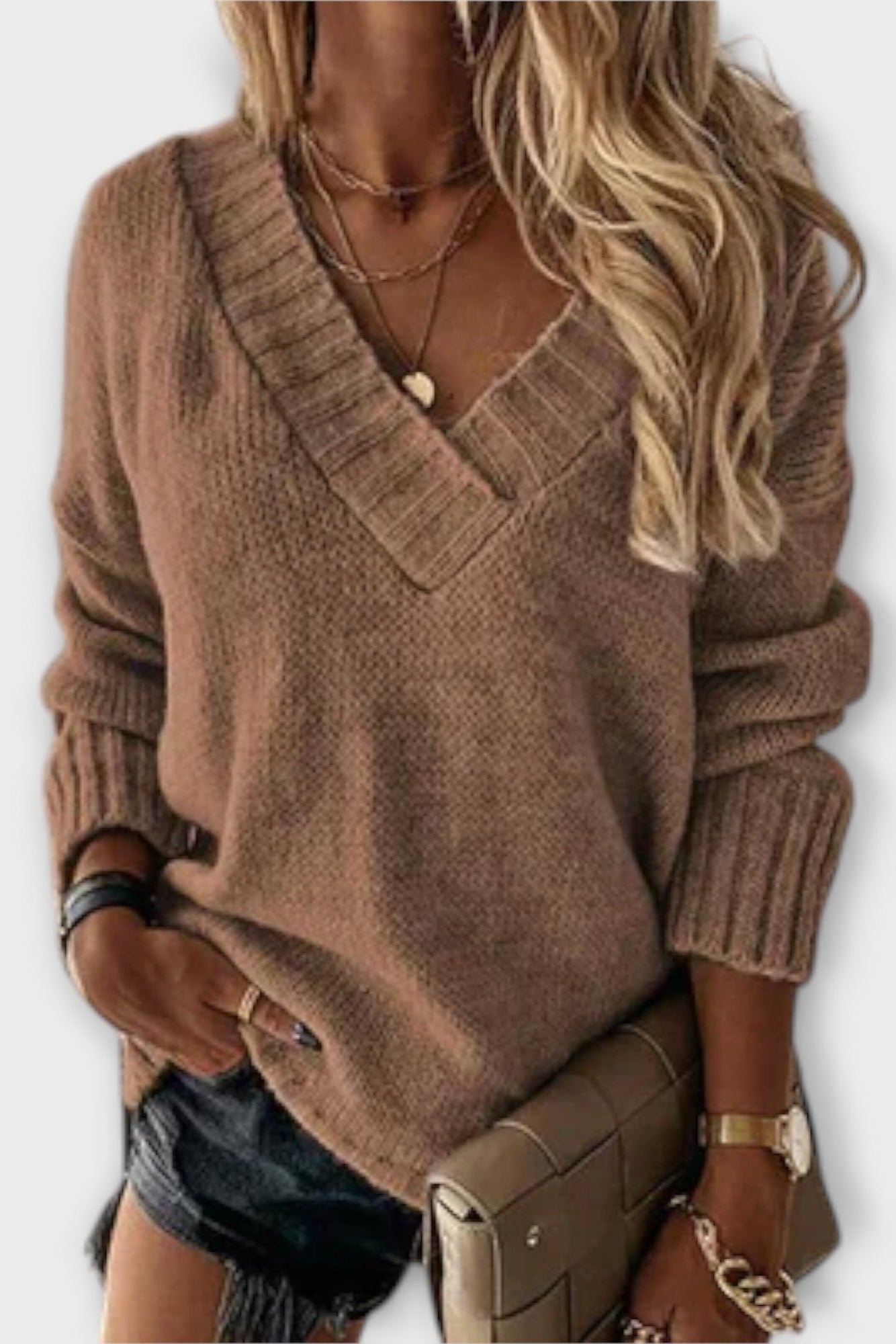 Anette | Pull en V