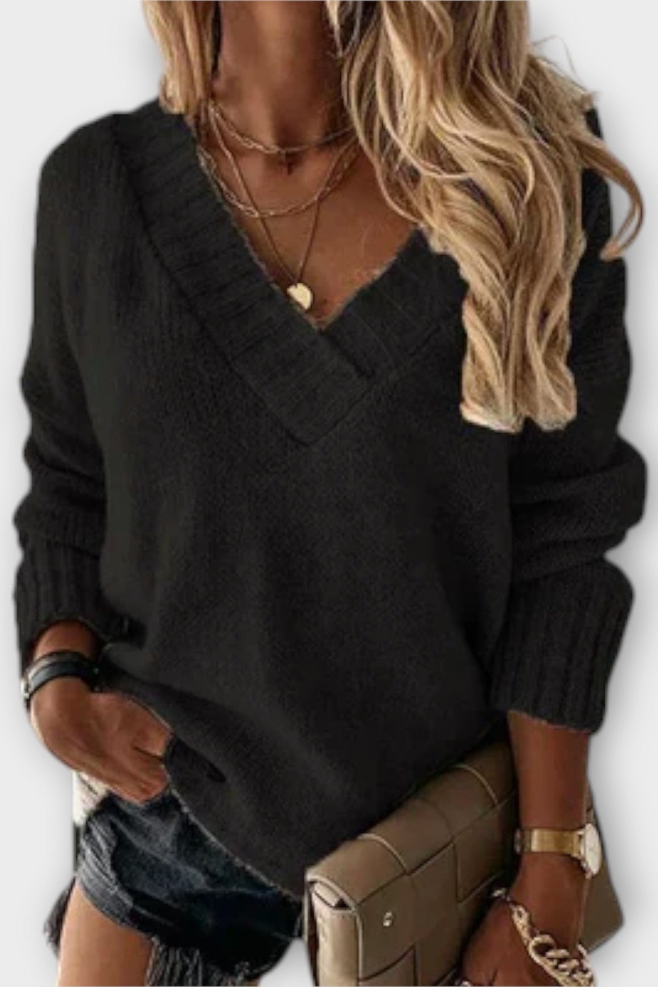 Anette | Pull en V