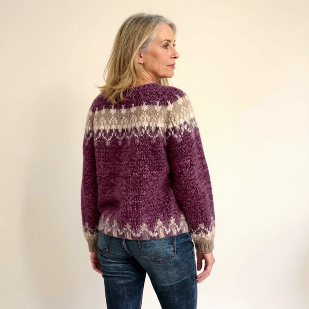 Angela | Pull Vintage Islandais