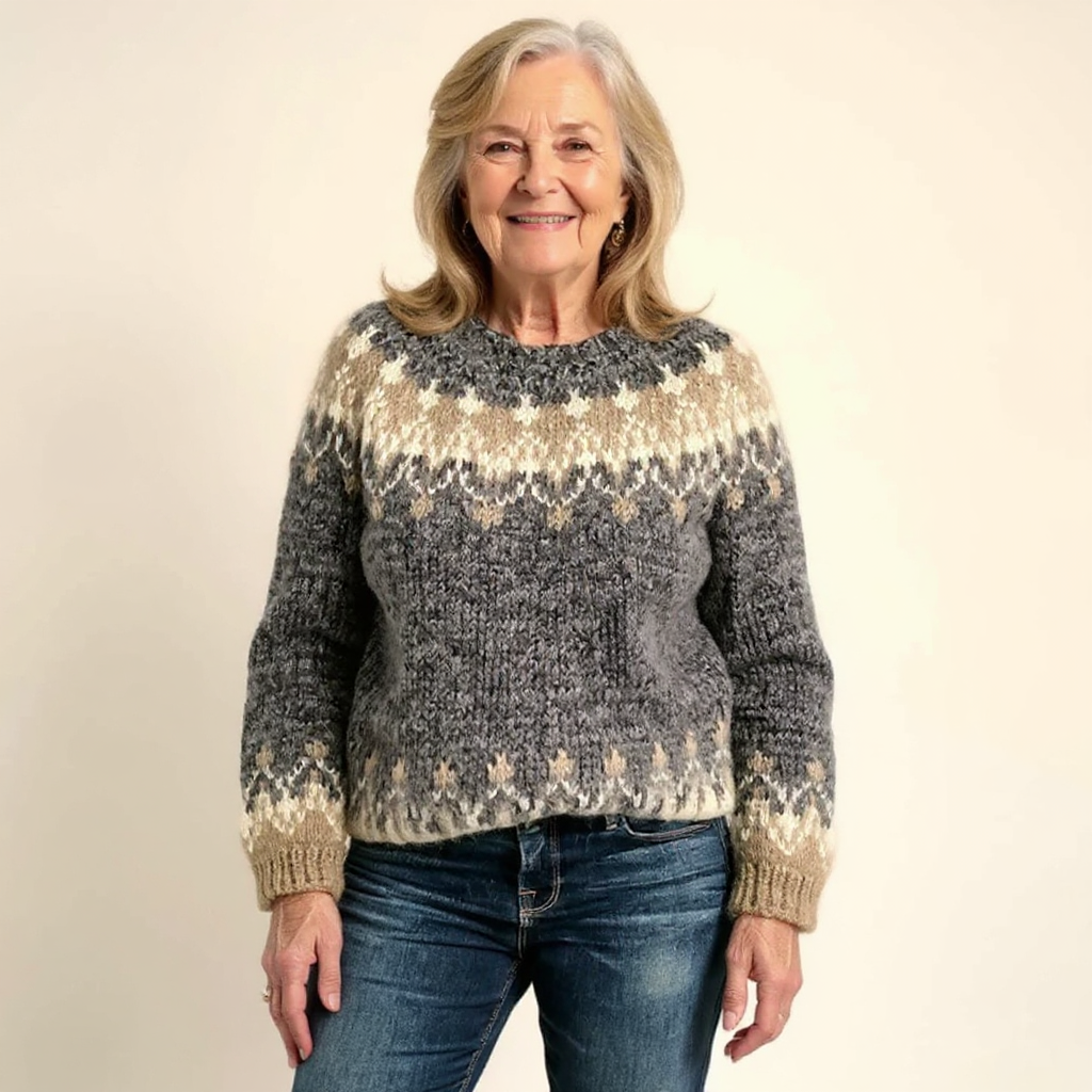 Angela | Pull Vintage Islandais