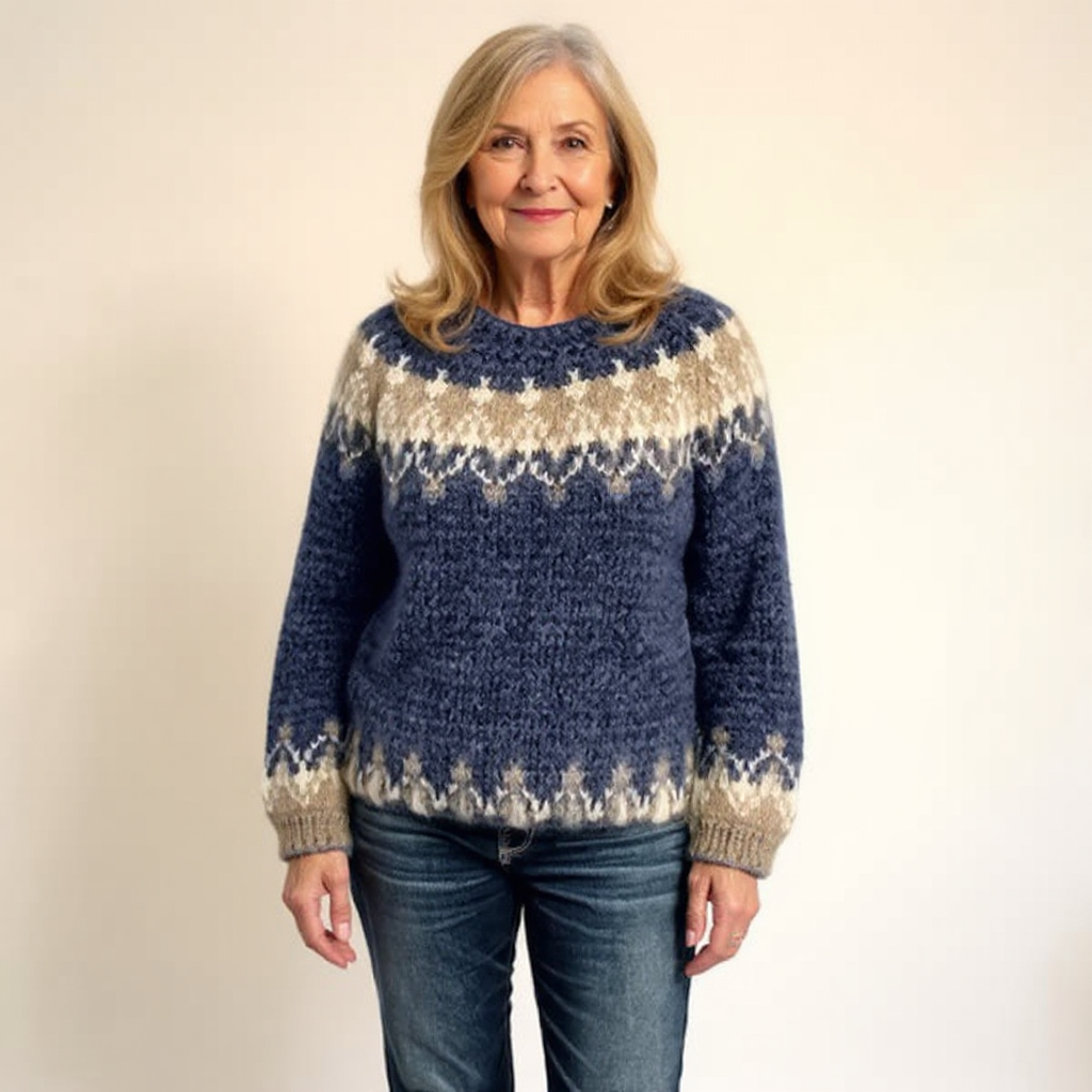 Angela | Pull Vintage Islandais