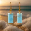 Anna | Boucles d'Oreilles Bleues