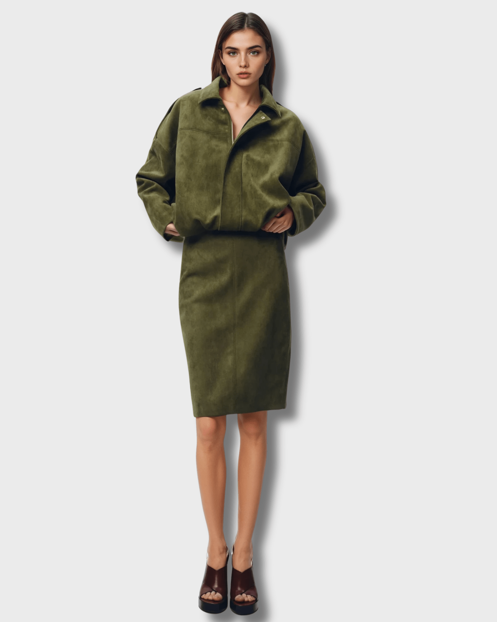 Anna | Veste en Nubuck