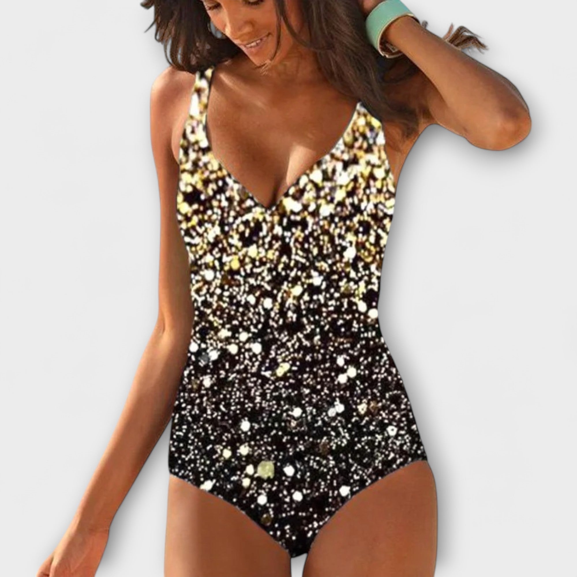 Anna | Maillot de bain tricolore