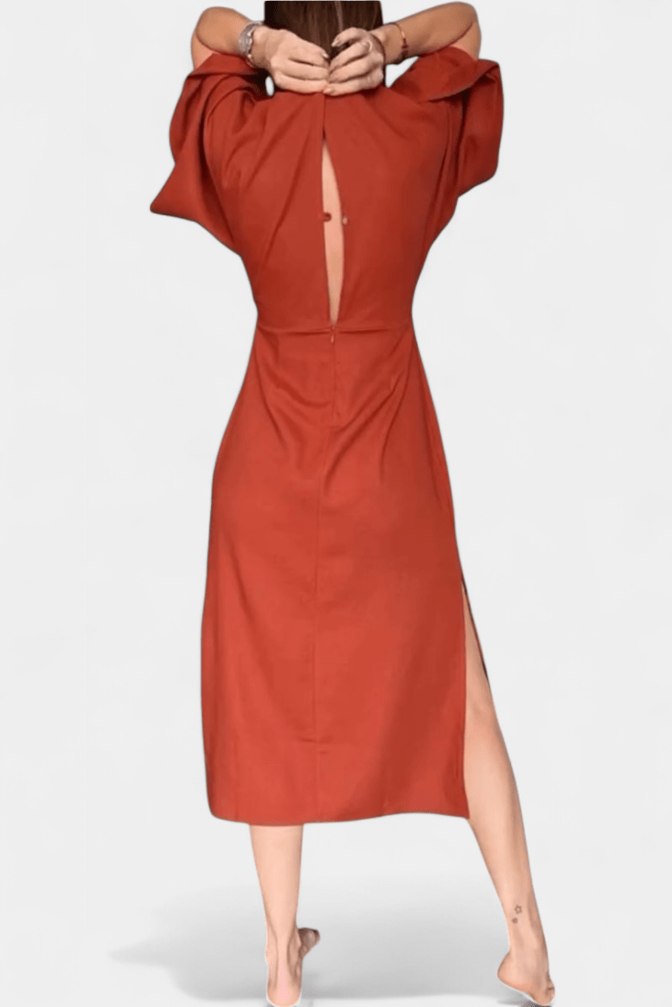 Astrid | Élégant midi-robe